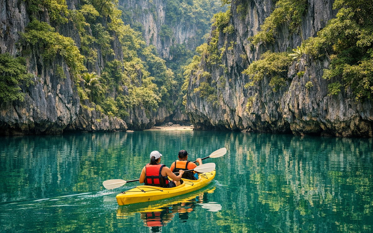 Kajakfahren im Ang Thong Marine Nationalpark