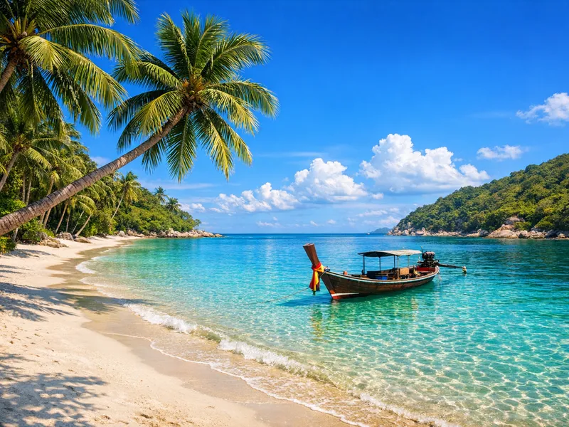 Idyllische Bucht auf Koh Samui